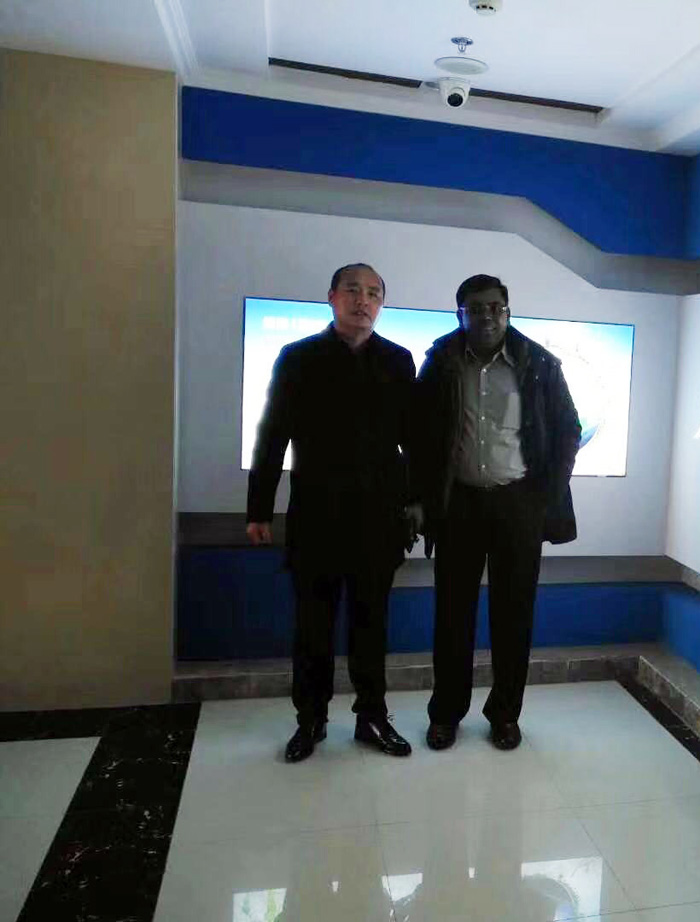 【客戶來訪】津巴布韋客戶來我公司車間驗(yàn)貨